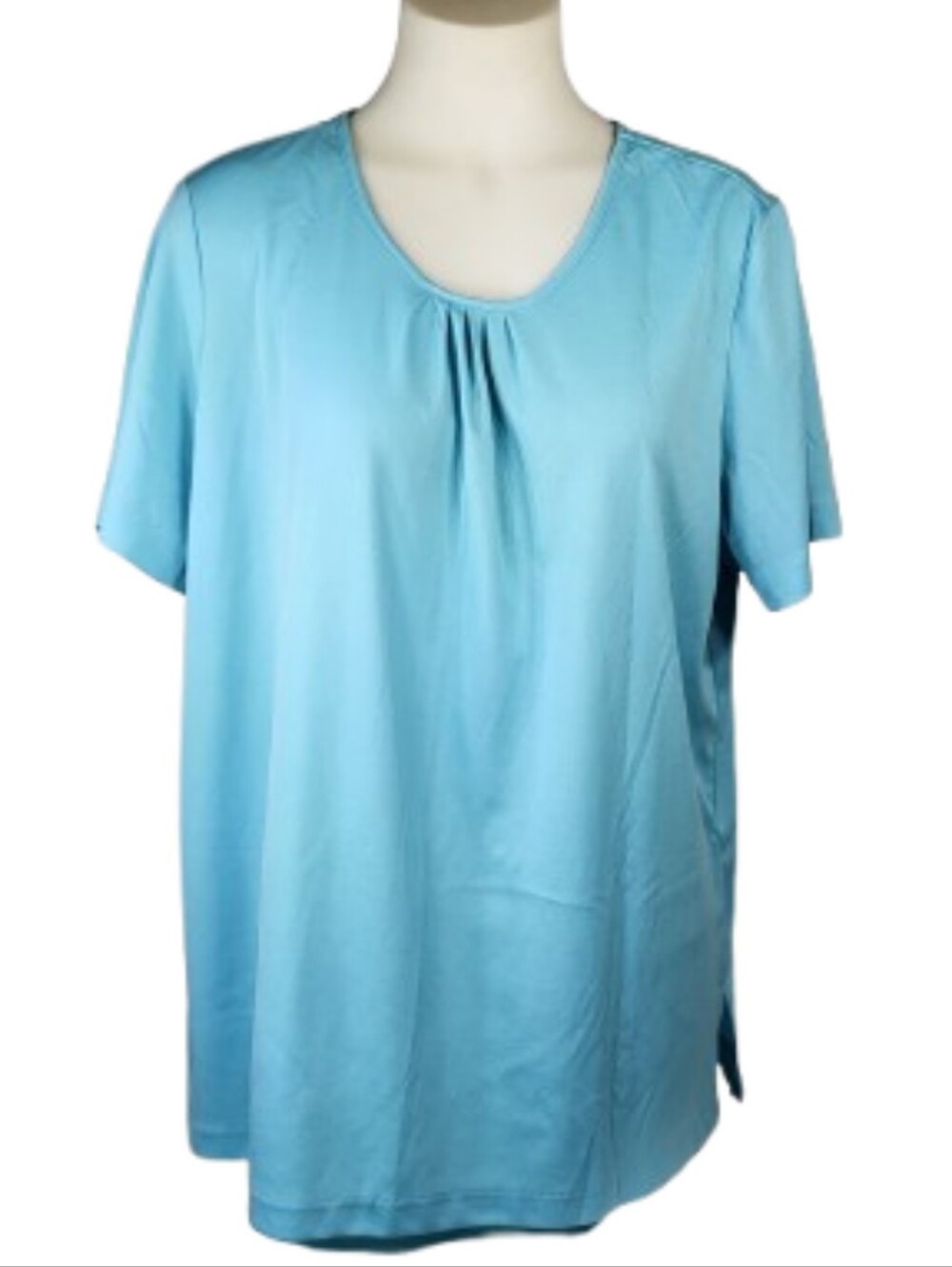 Blair Light Blue Top Sz XLG